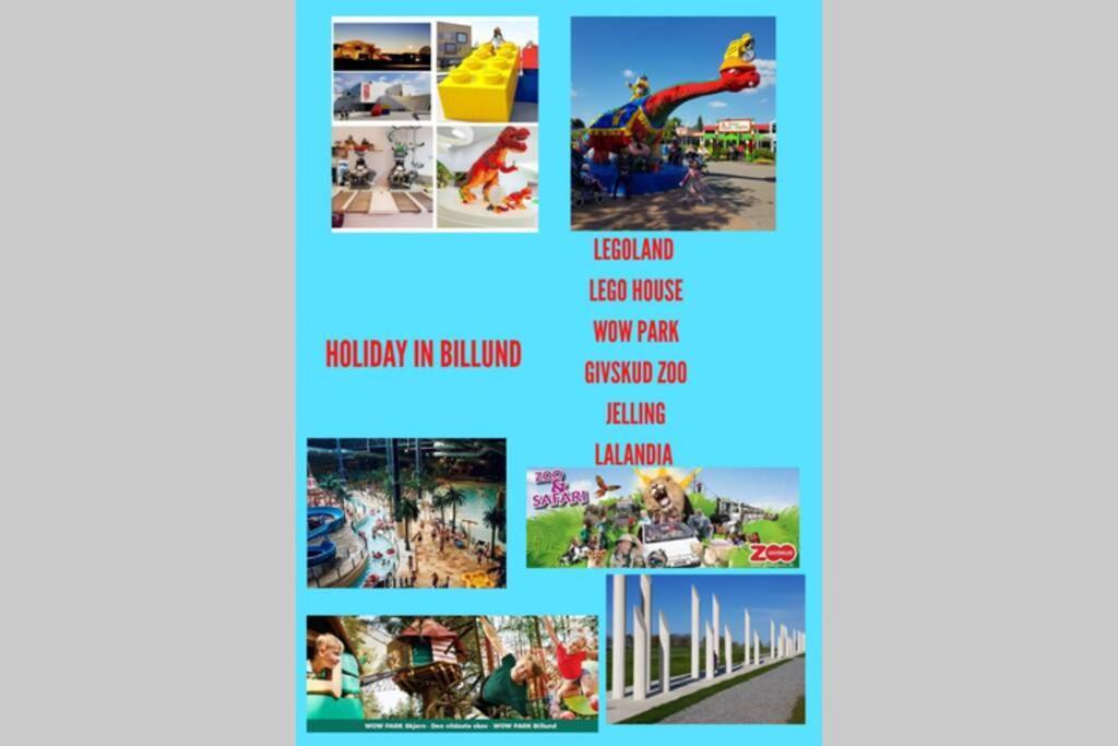 5 Minute Walk To Lego - 2 Bedrooms Loft Floor With Balcony Billund Luaran gambar